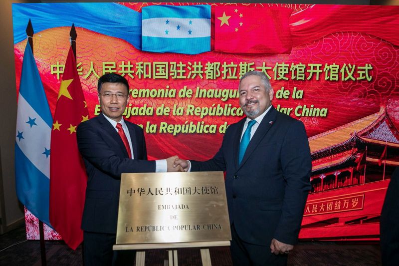 Honduras opens embassy in China after cutting ties to Taiwan