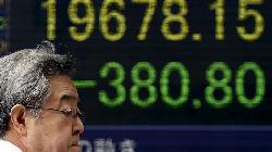Asian Stocks Down, Follow in U.S. Footsteps as Recession Fears Mount