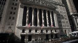 U.S. stocks are mixed as Treasury yields spike