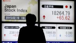 Japanese shares fall weighed by chip shares; Sony jumps on upbeat forecast
