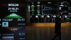 Poland shares lower at close of trade; WIG30 down 1.64%
