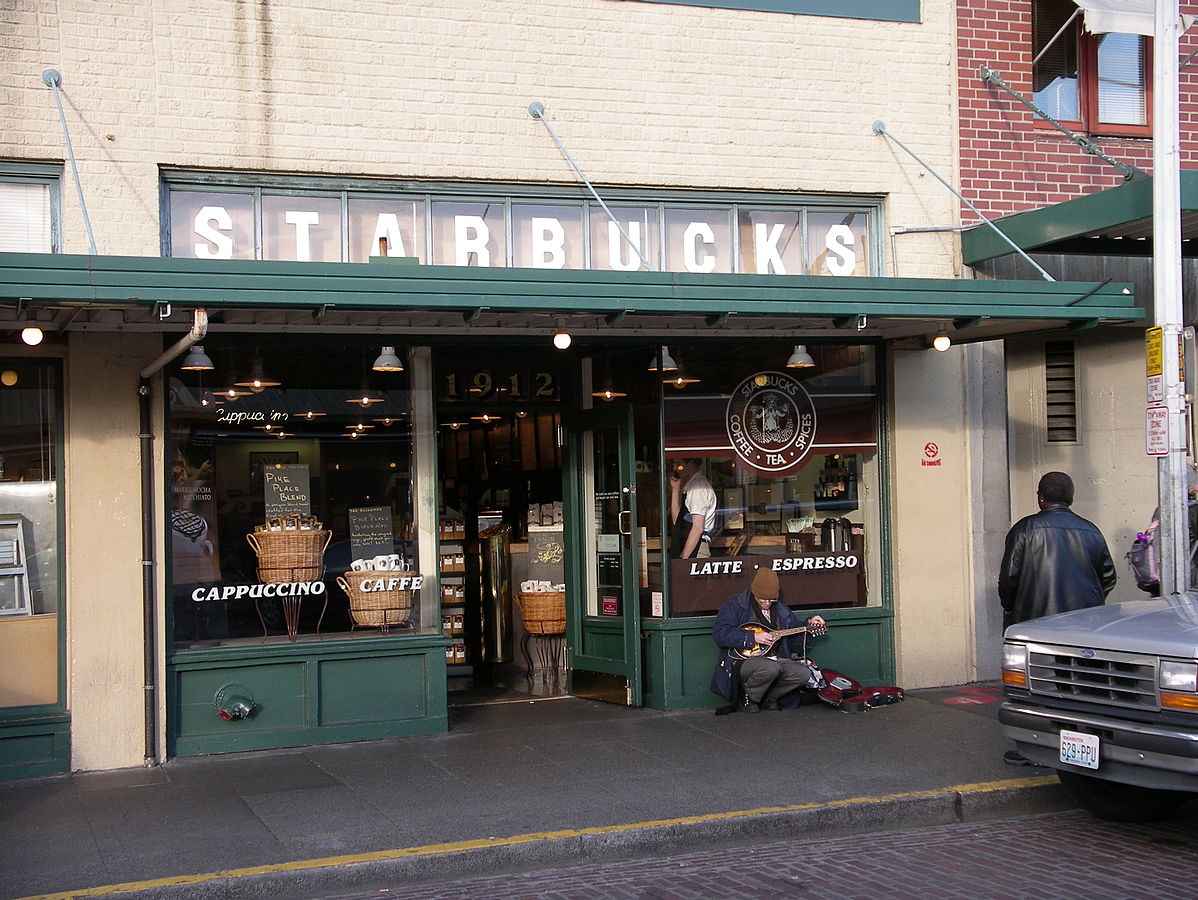 Cửa hàng Starbucks thời kỳ đầu tiên