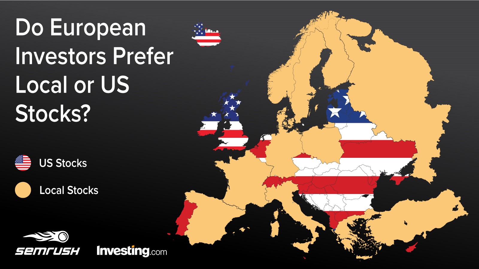 Handelen Europeanen liever in lokale of Amerikaanse aandelen