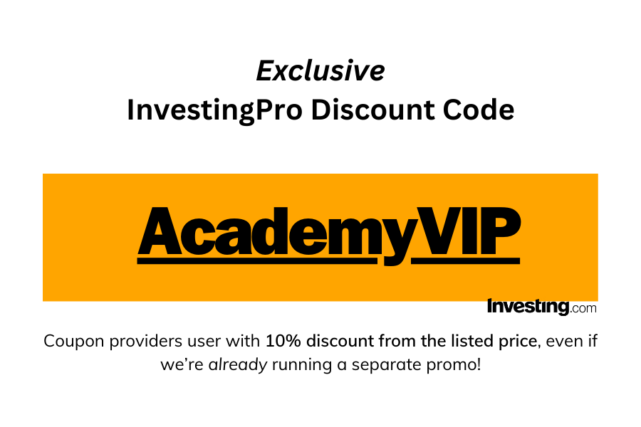 InvestingPro Discount Code 'AcademyVIP' and 10% off explanation