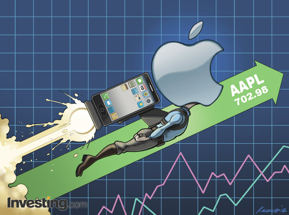 Apple, catapultada a su récord histórico gracias al iPhone 5