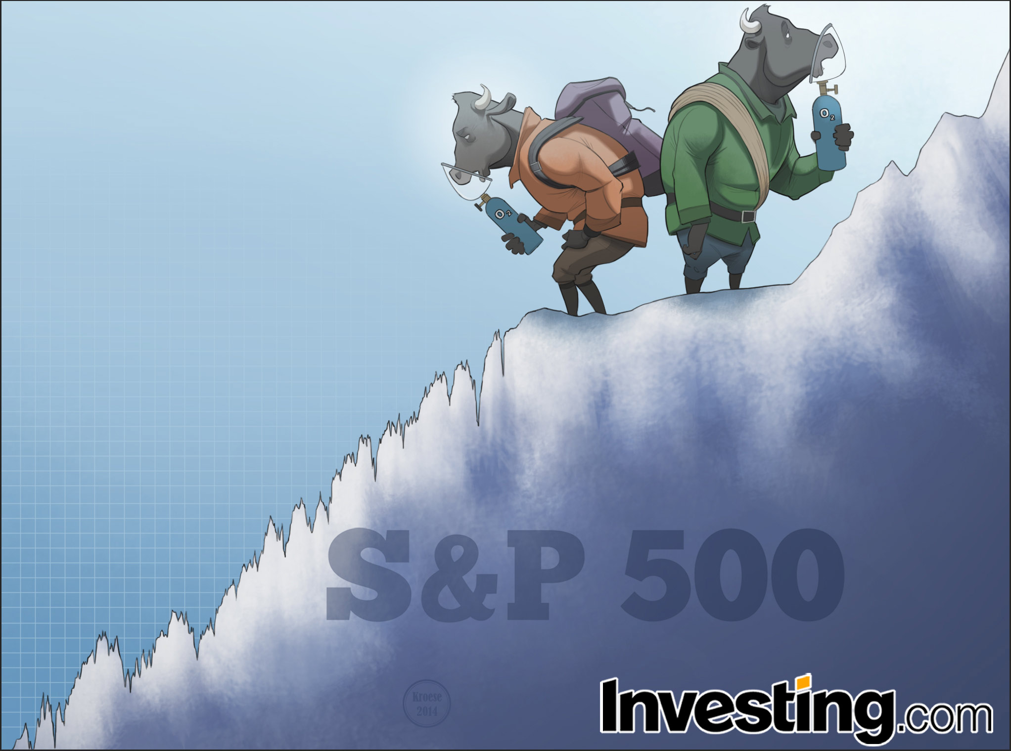 Onko ilmasta tullut liian ohutta, jotta osakemarkkinoiden härät voisivat jatkaa nousuaan vuonna 2015?