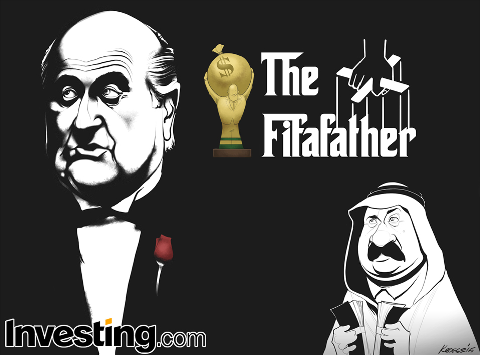 Escândalo de corrupção balança a FIFA, mas o presidente Joseph Blatter, alegadamente, não está envolvido. Será apenas a ponta de um iceberg?