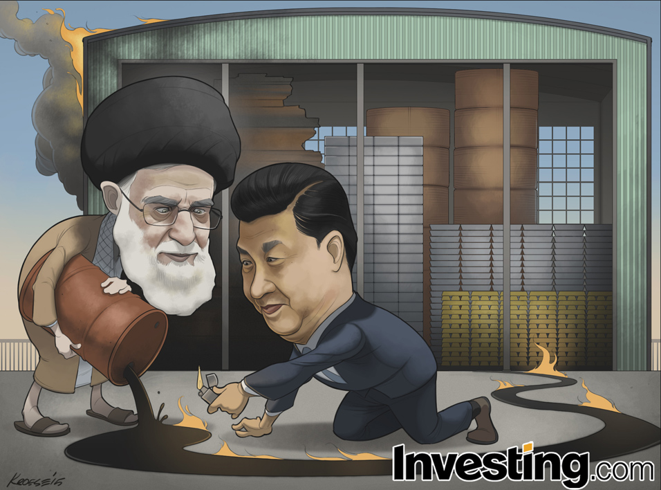 China e Irán inflaman el mercado de materias primas, en mínimos de la última década