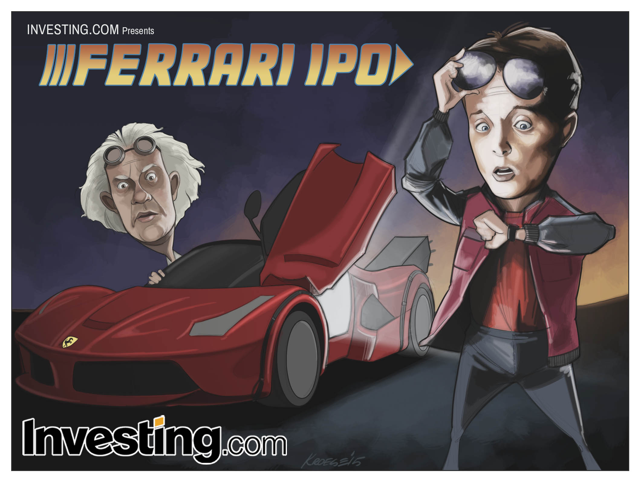 Ferrari beursgang in de toekomst
