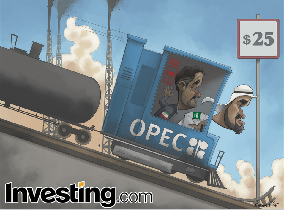 Adakah Arab Saudi membawa minyak menuju kepada perlanggaran kereta api?