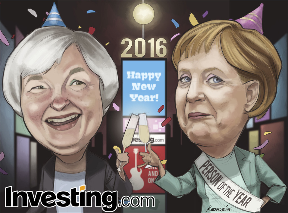 Investing.com et les deux femmes les plus puissantes au monde vous souhaitent une excellente année 2016 !