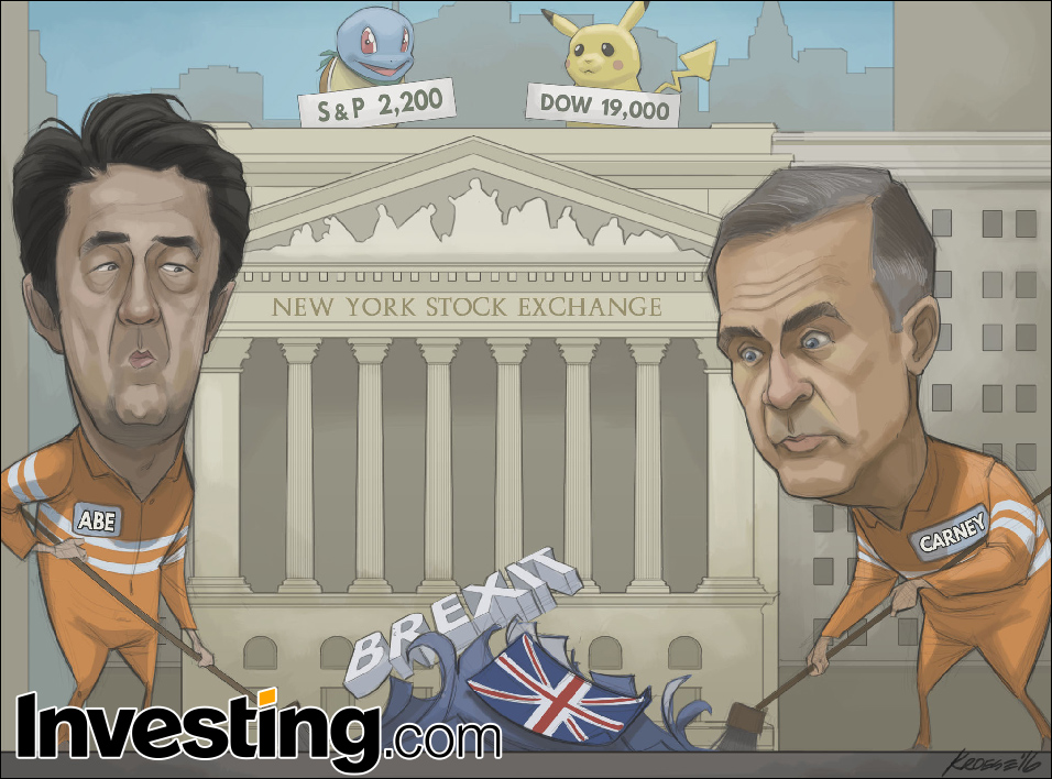 Los bancos centrales llevan a Wall Street a máximos históricos en pleno shock “post-Brexit”