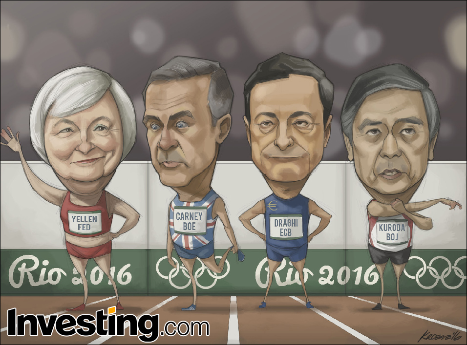 La carrera de los bancos centrales ha comenzado, ¿quién se hará con la medalla de oro?