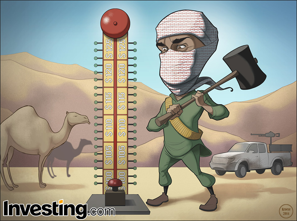 Will violence in Iraq take oil prices above $115?