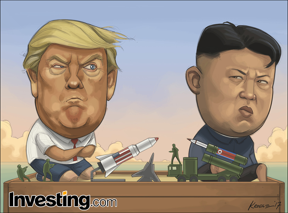 Трамп и Ким продолжают играть в войнушки
