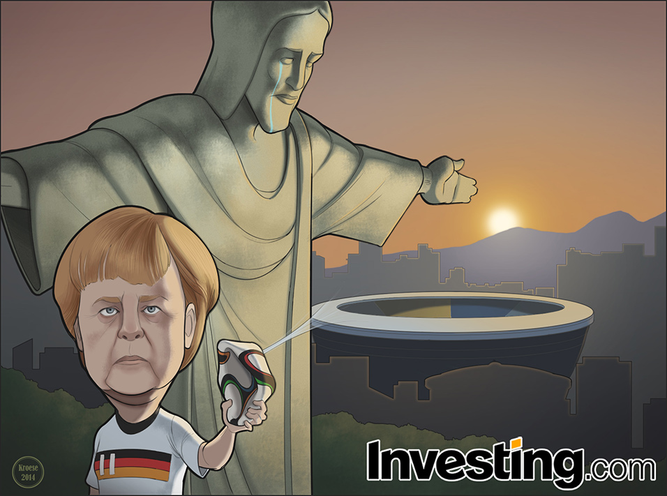 Alemania hace historia en el Mundial al aplastar a Brasil.