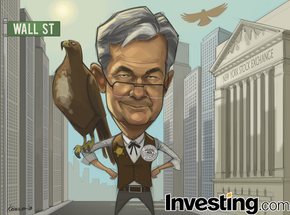 γερακίσια» κατάθεση του Powell αναβιώνει τους φόβους για άνοδο των επιτοκίων της Fed.
