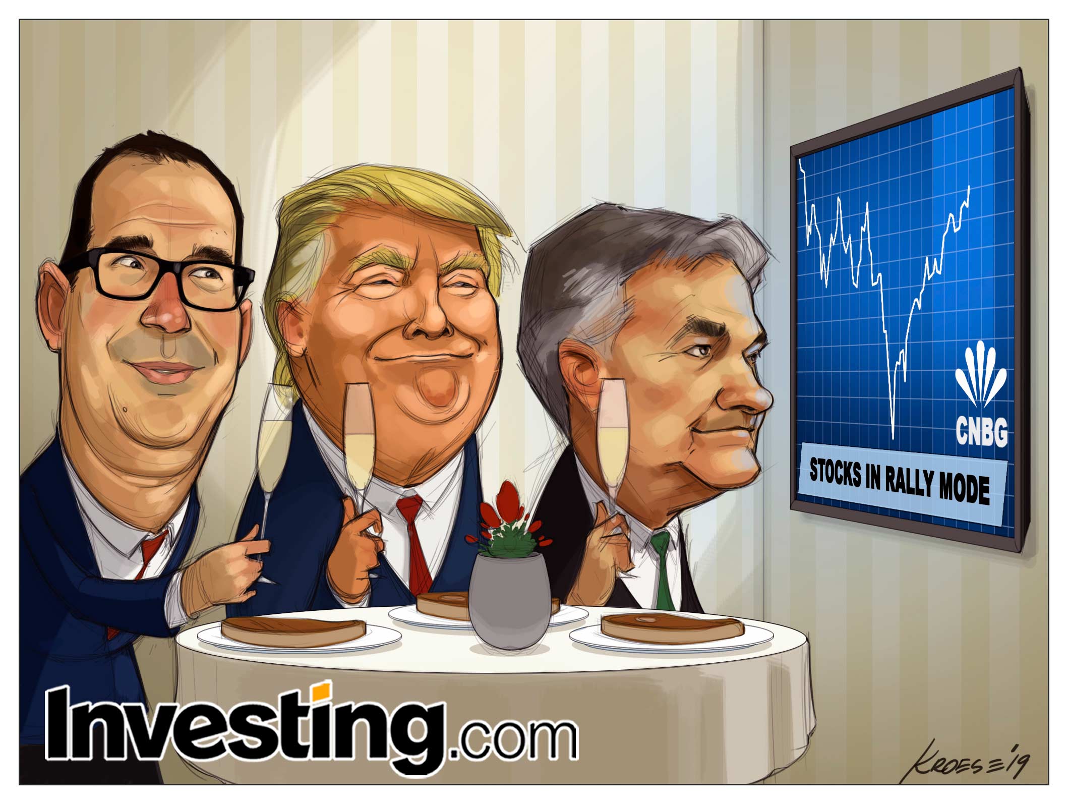 Дональд Трамп доволен: глава ФРС подстегнул восстановление акций США