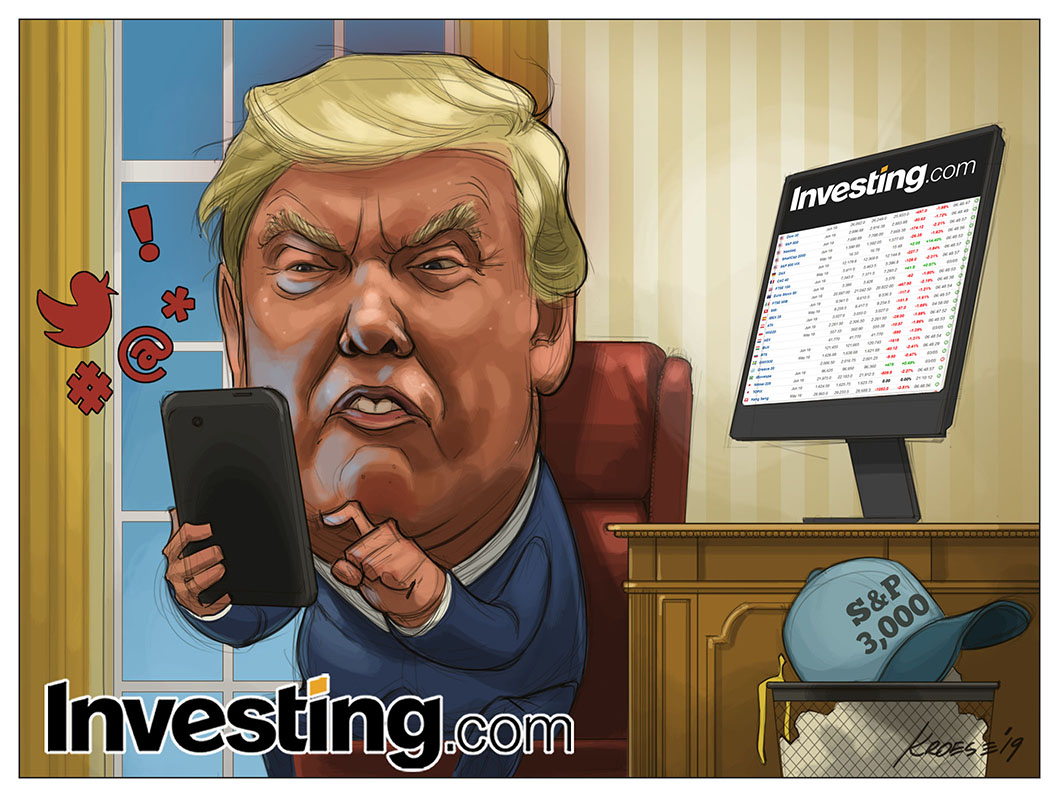 Trump renoue avec sa spécialité : Affoler les marchés via Twitter
