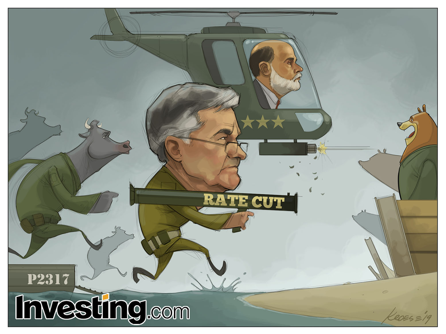 Powell lässt die Bullen tanzen: Spekulation auf Fed-Zinssenkung hilft Aktien