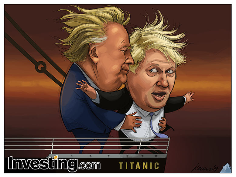 Donald Trump hyllar sin polare Boris Johnson som 