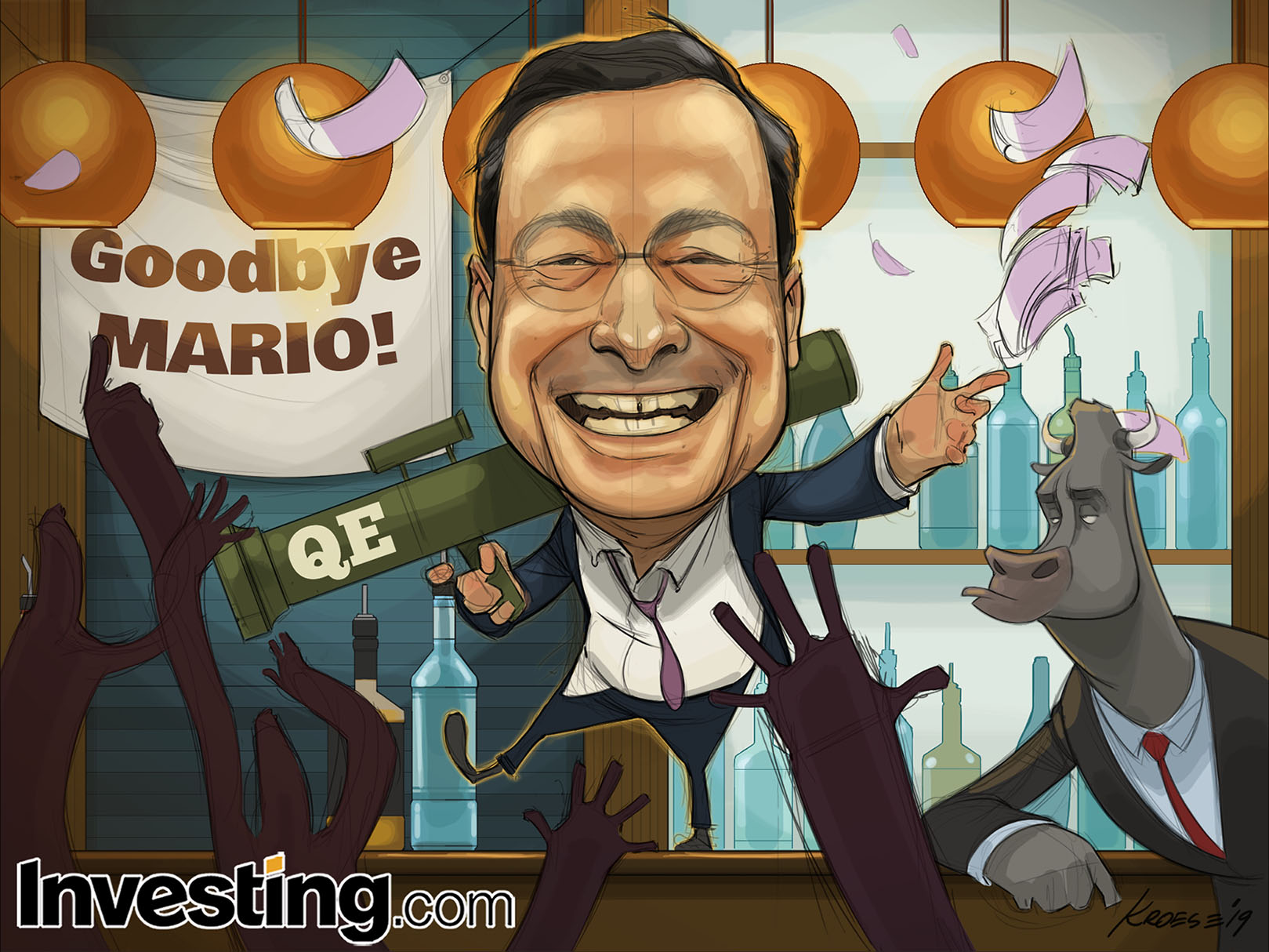 Tạm biệt Mario! Thời kỳ nắm chức vụ đầy sự kiện ở ECB của ông Draghi đã đến hồi kết.