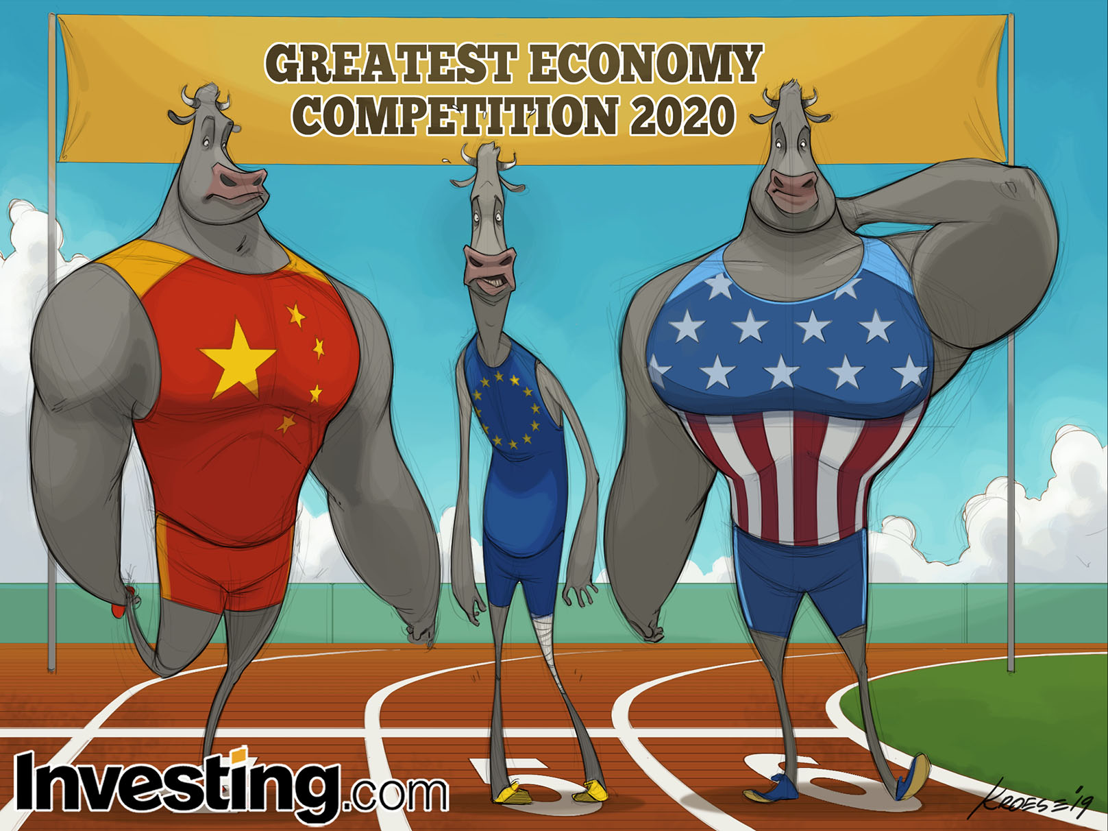 União Europeia continua lutando enquanto China e Estados Unidos competem pela supremacia econômica