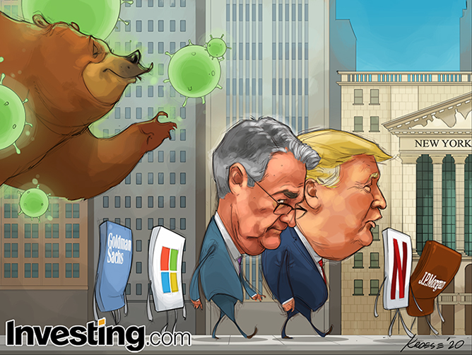 Wall Street avança com o início positivo da temporada de balanço, que promete ser a pior em muitos anos