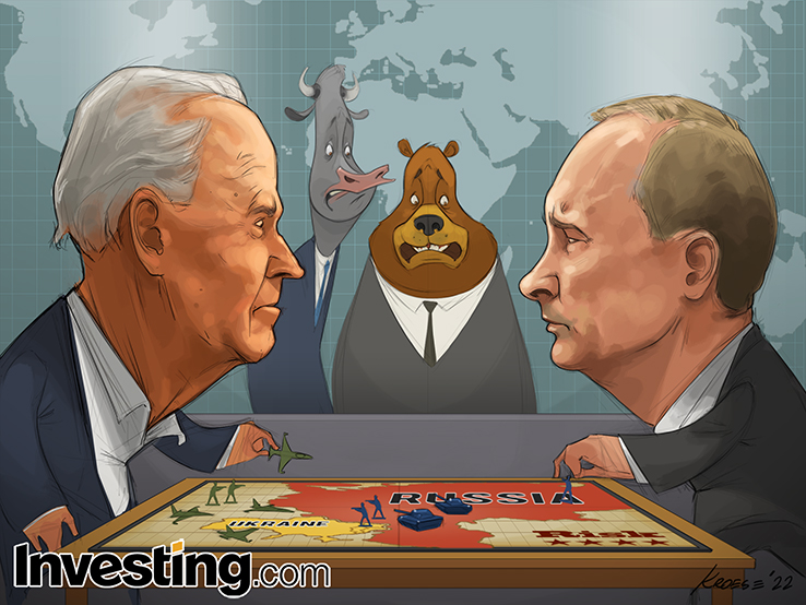 Los titulares de Rusia y Ucrania disparan la volatilidad del mercado mientras Biden y Putin planean su próximo movimiento