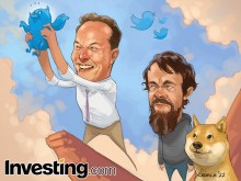 אילון מאסק רוכש 9% ממניות טוויטר והופך לבעל מניות מוביל ברשת החברתית כשמניית TWTR ממריאה  