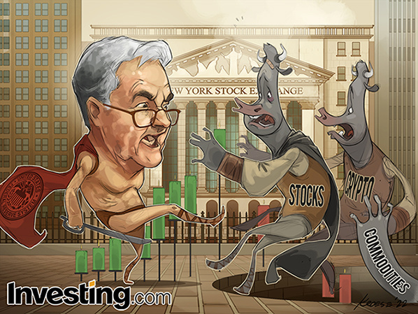 Powell veroorzaakt onrust en doorbreekt algehele stijgende trend op markten