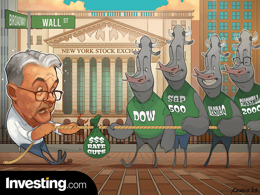 Powell enfrenta os Touros enquanto o impasse aumento/corte dos juros continua