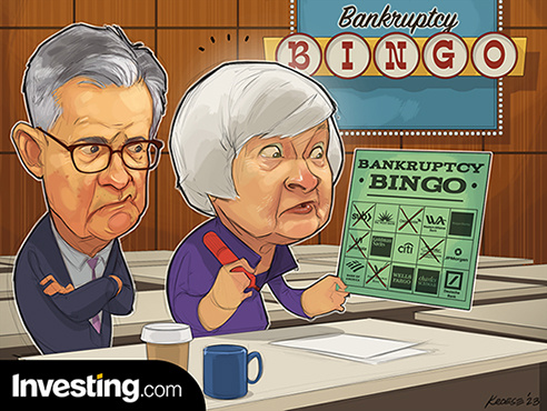 Regional Banks Stay In Focus As Powell, Yellen Play 'Bank'ruptcy Bingo!