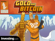 Sterke afsluiting van 2023: goud- en Bitcoin-prijzen naar nieuw hoogtepunt