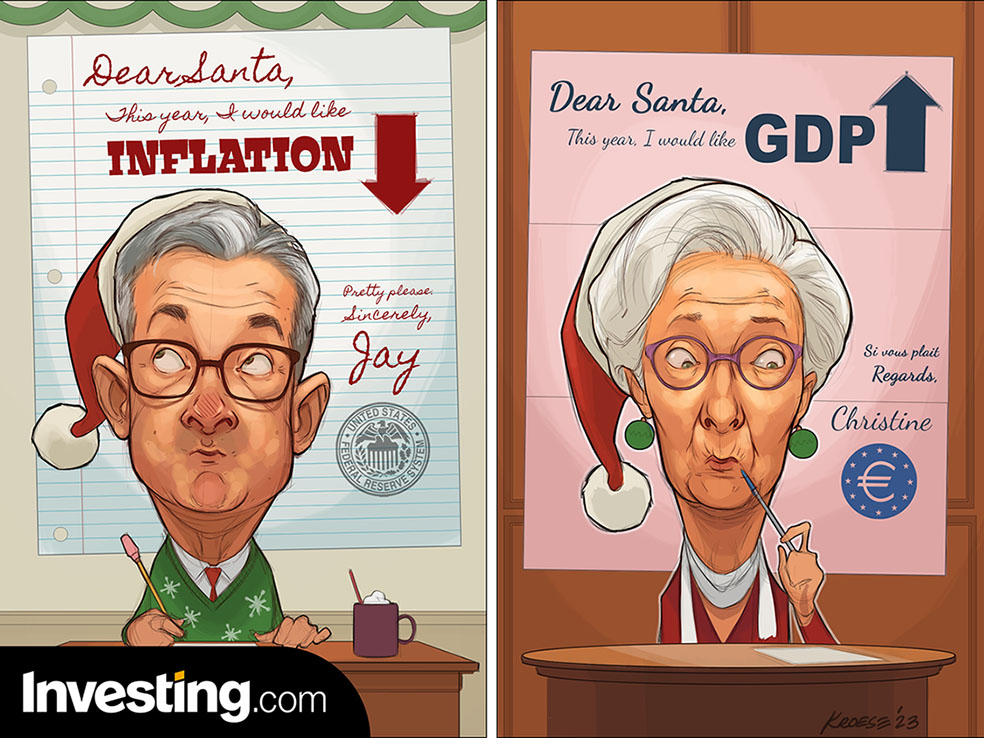 Powell och Lagarde: Finns de med på jultomtens julklappslista?