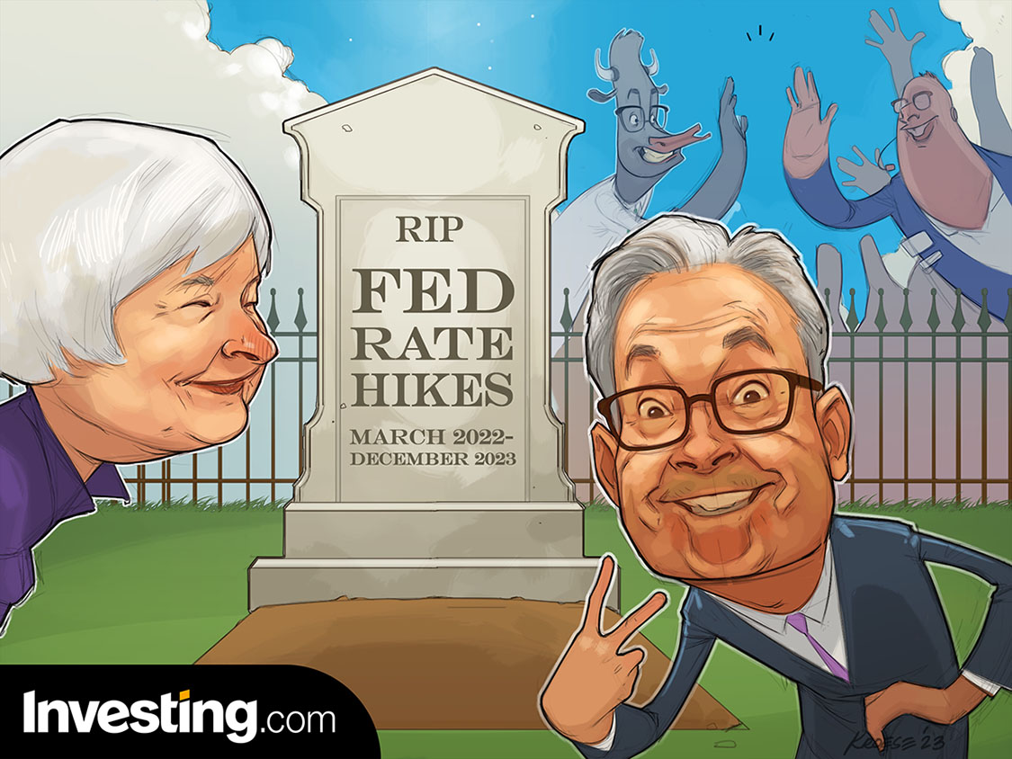 Fed kondigt einde van renteverhogingen aan, markten blijven stijgen