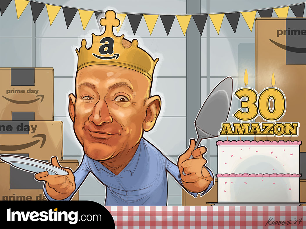 Amazon, un'azienda da 2.000 miliardi di dollari, festeggia il 30° compleanno