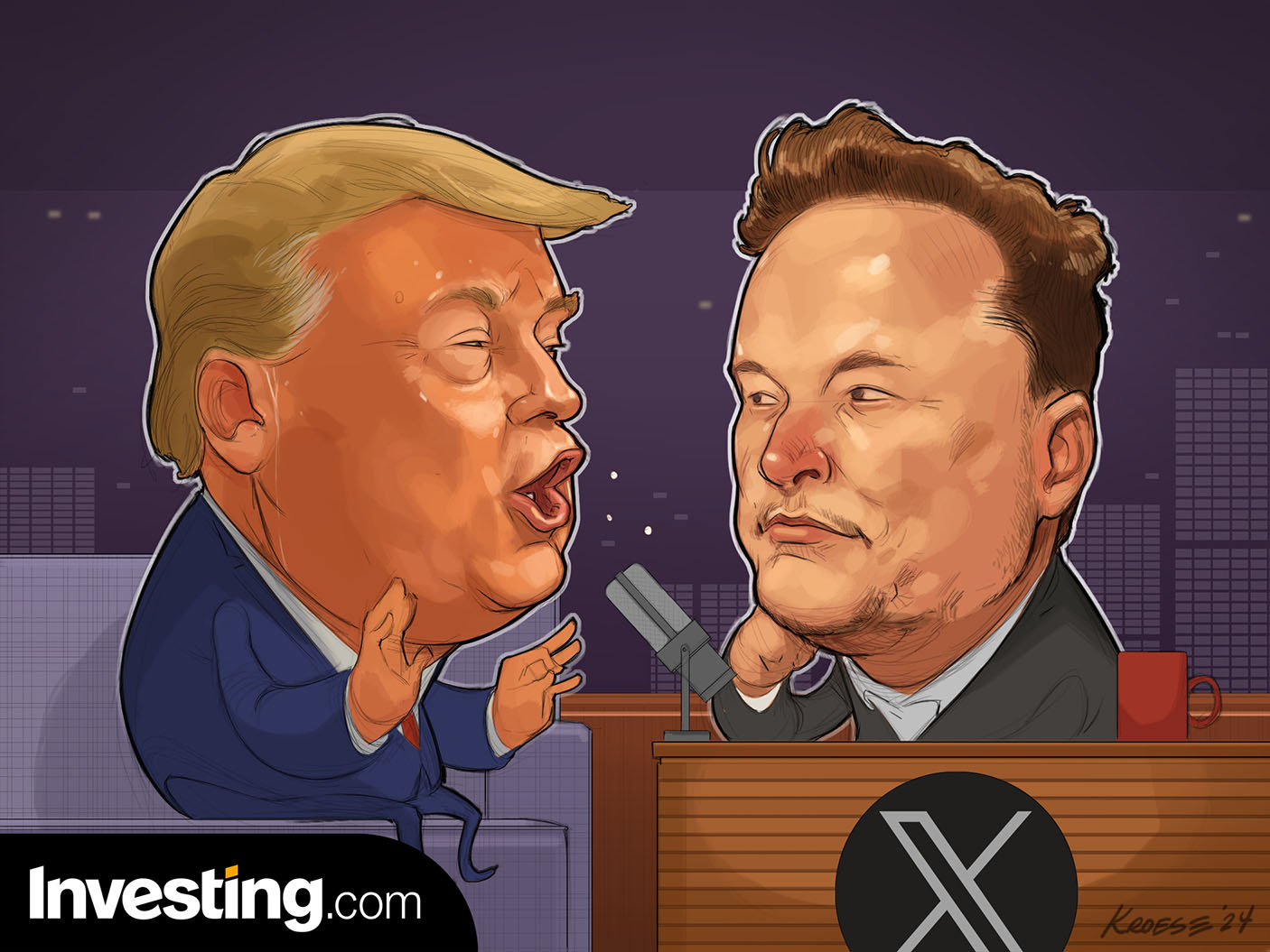 Trump-Musk, vuosisadan haastattelu  X:ssä