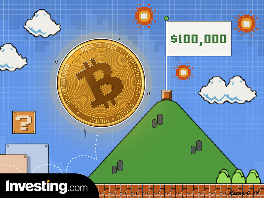 Can Bitcoin's recent price surge take it past the magic number $100,000?