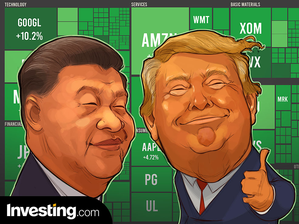 Acordo comercial EUA-China provoca grande rali em Wall Street!