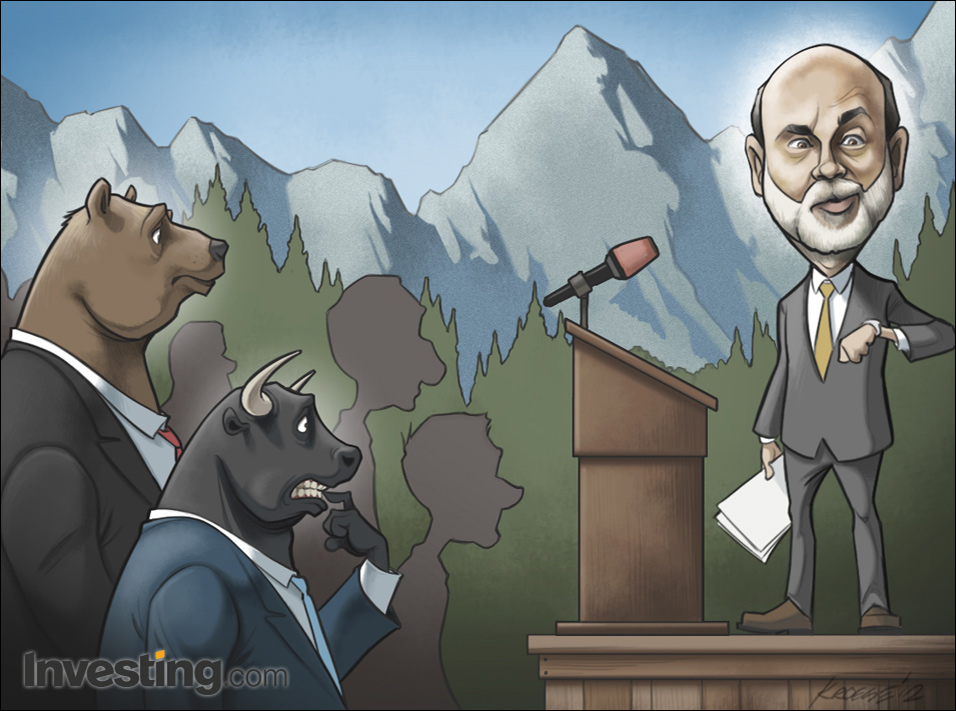 Atenções centradas no Bernanke