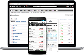 Monitor your financial instruments and track your holdings with Investing.com portfolios