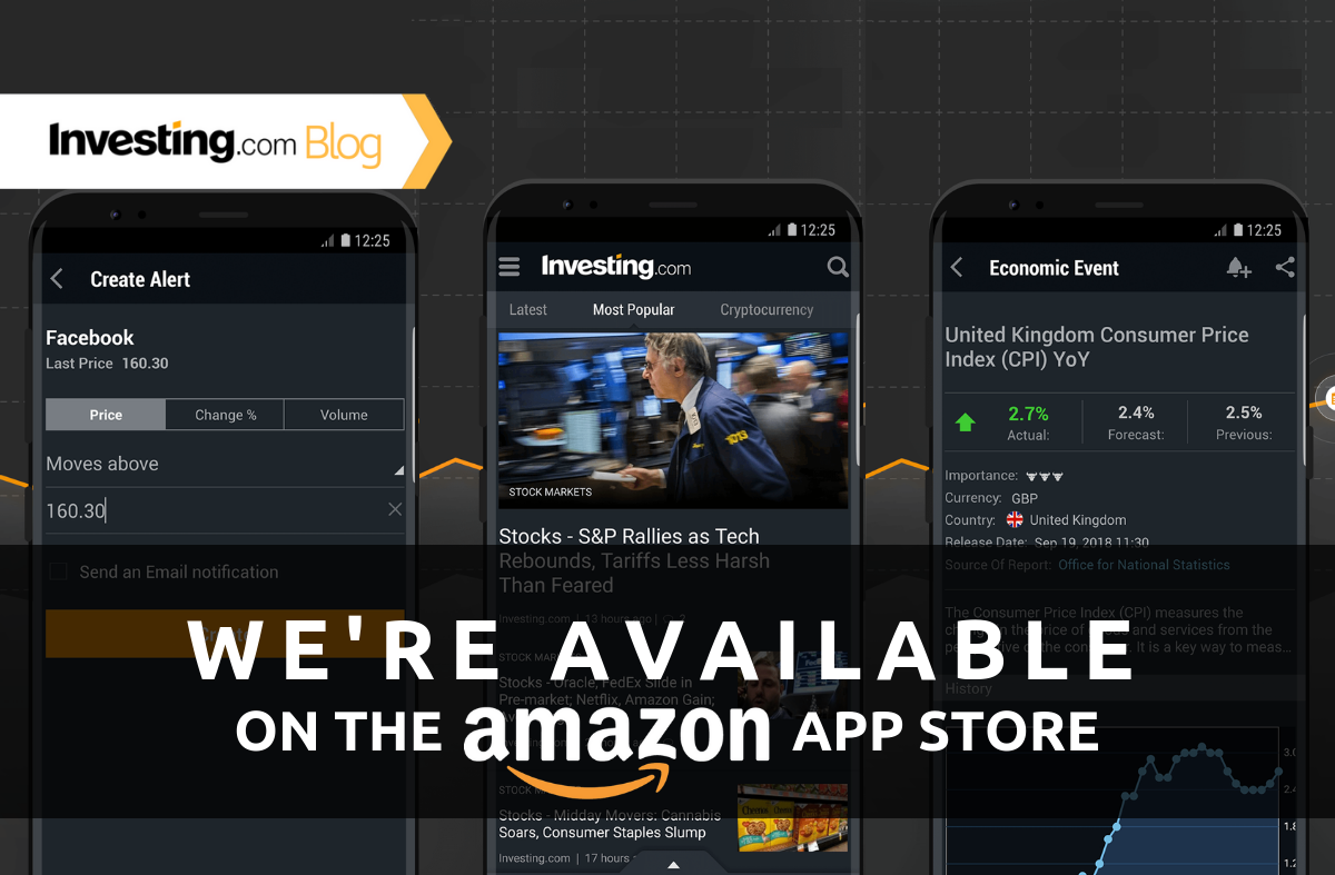 We're Available on the Amazon App Store