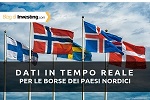 Investing.com aggiunge i dati in tempo reale sulle borse dei paesi nordici