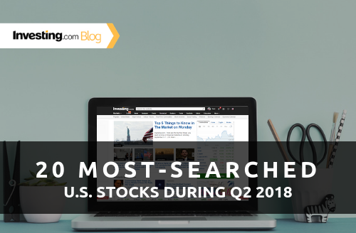 Trending: Our 20 Most Searched Stocks During Q2 2018