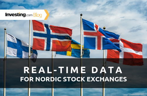 Investing.com Adds Real-Time Data for Nordic Stock Exchanges