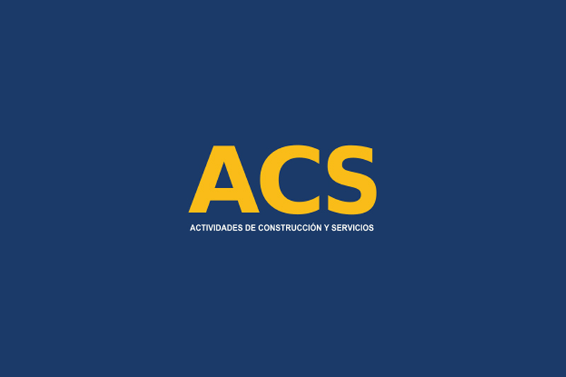 El ebitda de ACS cae 15,2% en el primer semestre a 1.277 mlns eur
