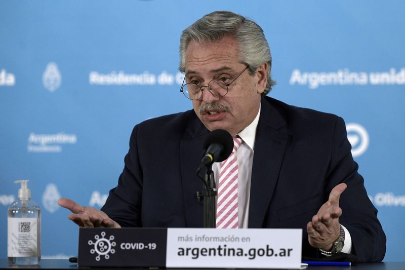 &copy; Reuters Em reunião do Mercosul, Fernández sugere criação de banco central comum