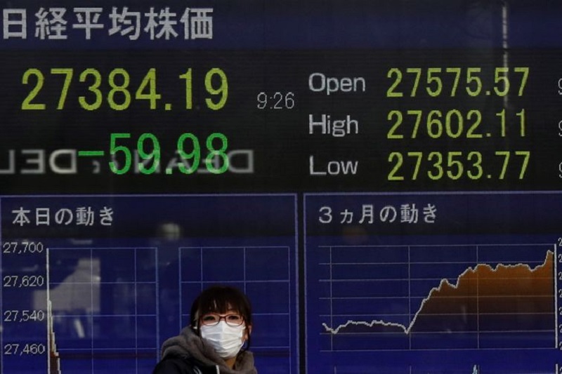 Pasaran Asia tutup lebih rendah; Nikkei turun 1.50%