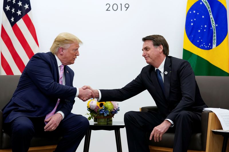 &copy; Reuters 'Não sei como estar próximo a Trump ajuda o Brasil'